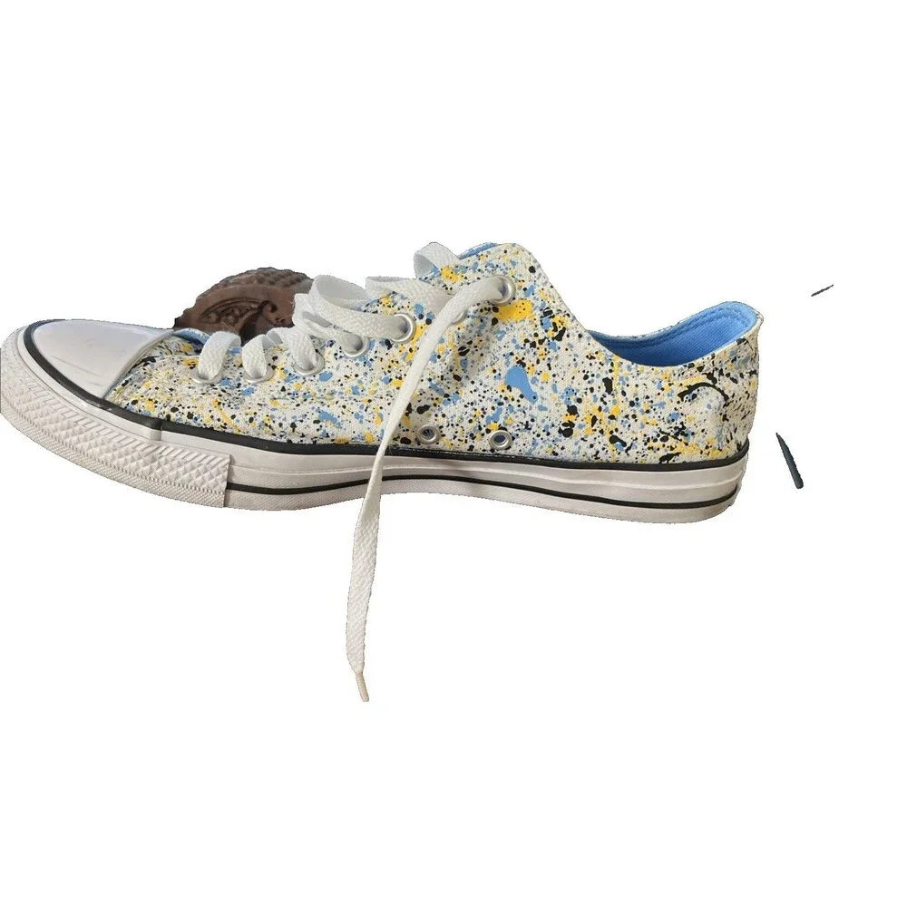 Converse Chuck Taylor All Star Congetti Blue Yellow White Speckles 10.5M/12.5W